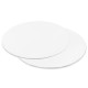 Cake Board rond 25 cm wit - voordeelpak 3st